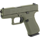 43X, Semi-automatic, Striker Fired, Sub-Compact, 9MM, 3.41", OD Green, 10 Rounds, 2 Mags, Fixed Sights, Polymer, nPVD UX4350204-OD