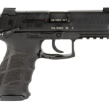 P30S, V3, Double Action/Single Action, Semi-automatic, Polymer Frame Pistol, Full Size, 9MM, 3.85" Barrel, Black, Night Sights, Manual Thumb Safety, Rear Decocker, 10 Rounds, 3 Magazines 81000114