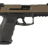 VP9, Semi-automatic, 9MM, 4.09" Barrel, Polymer Frame, Midnight Bronze, Night Sights, 17Rd, 2 Magazines 81000799