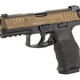 VP9, Semi-automatic, 9MM, 4.09" Barrel, Polymer Frame, Midnight Bronze, Night Sights, 17Rd, 2 Magazines 81000799