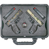VP9, Semi-automatic, Striker Fired, 9MM, 4.09" Barrel, Cerakote Finish, Flecktarn and Tropentarn, 17 Rounds, 4 Magazines, Sold as a Two Gun Set, Includes Custom 2 Gun Case and 75th Anniversary Coin 91000016
