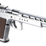 Gold Match Xtreme, Semi-automatic, Single Action, 9MM, 6" Barrel, Aluminum Grips, Thumb Safety, Adjustable Sights, 17 Rounds TF-GOLDMX-9