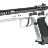 Limited Master, Semi-automatic, Single Action Only, Steel Frame Pistol, 9MM, 4.75" Barrel, Hard Chrome Finish, Aluminum Grips, Adjustable Sights, Ambidextrous Safety, 17 Rounds TF-LIMMSTR-9