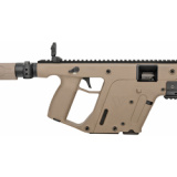 VECTOR SDP SB Enhanced, FDE, 6.5'' threaded barrel, KRISS recoil mitigation system, DEFIANCE folding sights, SB Tactical SBX-K brace, KRISS Folding Adapter, thread protector, mini handguard, short rail section, 1 magazine, cleaning kit, user manual KV90-
