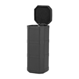 DAKA CAN, Black, Storage, Steel Hinge Pin, High-Density Foam Lining MAG1028-BLK