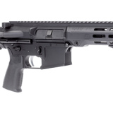 MD15, Semi-automatic, Short Barreled Rifle, 556NATO, 5.5" Barrel, Anodized Finish, Black, Maxim Defense HATEBRAKE, SCW Stock System, M-LOK Free Float Handguard, ALG Combat Trigger, Reptilia Grip, 20 Rounds, 1 Magazine MXM-48563