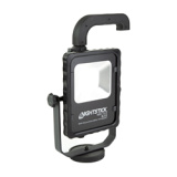 NSR-1514, Rechargeable LED Scene Light w/Magnetic Base, 1,000 Lumens, Black, 4 Hours of Runtime, IP-67 Dustproof/Waterproof, 3.5 Hours of Charge Time NSR-1514