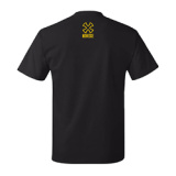 Tee Shirt, OP Art, Black, XXLarge 01001454