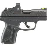 MAX-9-CT, Semi-automatic, Striker Fired, Sub-Compact, 9MM, 3.2", Black, 12Rd, Crimson Trace Optic, Optic Ready, Thumb Safety, Front Night Sight, Polymer, Black Oxide 03504