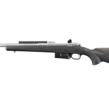 Scout Rifle, Bolt Action, 450 BUSHMASTER, 16.1" Barrel with Ruger Precision Rifle Hybrid Muzzle Brake, Matte Stainless Steel Finish, Black Synthetic Stock, Adjustable Rear Sight & Protected Blade Front Sight, Right Hand, 4 Rounds 06838