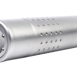 Chimera Rifle Suppressor, 5.56MM/300WIN, 6.9", Stainless Steel & Inconel, Stainless Steel Finish, 20.1 oz, Includes 5/8x24 ASR Muzzle Brake, Compatible with Saker ASR Mounts, Muzzle Devices, and Front Caps SU2646