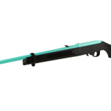 10/22 Carbine, Semi-Automatic Rifle, 22 LR, 18.5" Barrel, Robin's Egg Blue Cerakote Receiver and Barrel, Alloy Steel, Black Synthetic Stock, Adjustable Rear and Gold Bead Front Sight, 10 Round 01151