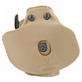 578 GLS, Pro-Fit, Wide Frame Holster, Left Hand, Flat Dark Earth, Standard (Similar to GL17, 20, 37)Slide Paddle & Belt Loop, SafariSeven Material 578-750-552