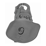 6378, Paddle Holster, Right Hand, Black, Kim Pro Carry, Plain, Laminate 6378-52-411