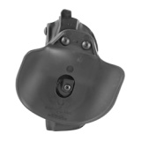 6378, Paddle Holster, Right Hand, Black, Fits Glock 34, Plain, Laminate 6378-683-411