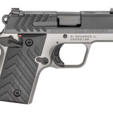 911, 1911 Micro Compact, 380ACP, 2.7" Barrel, Alloy Frame, Titanium Cerakote Finish, Black NitrideSlide, 2 Magazines, 1-6Rd & 1-7Rd, G10 Grips, Tritium Night Sights PG9109TN