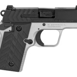911, 1911 Micro Compact, 380ACP, 2.7" Barrel, Alloy Frame, Titanium Cerakote Finish, Black NitrideSlide, 2 Magazines, 1-6Rd & 1-7Rd, G10 Grips, Tritium Night Sights PG9109TN