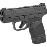 Hellcat, Striker Fired, Semi-automatic, Polymer Frame Pistol, Sub-Compact, 9MM, 3" Hammer Forged Barrel, Melonite Finish, Black, Textured Grip, Tritium Front Sight, Tactical Rack Rear Sight, 5 Magazines, Range Bag HC9319BGU22