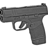 Hellcat, OSP, Striker Fired, Semi-automatic, Polymer Frame Pistol, Sub-Compact, 9MM, 3" Hammer Forged Barrel, Melonite Finish, Black, Textured Grip, Tritium Front Sight, Tactical Rack Rear Sight, Optics Ready, 5 Magazines, Range Bag HC9319BOSPGU22