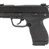 XDE, Semi-automatic, DA/SA, Compact, 45 ACP, 3.3" Barrel, Polymer Frame, Black Finish, Ambidextrous Safety, Fiber Optic Front Sight and Low Profile Combat Rear Sight, Instant Gear Up Includes 5 Magazines, Range Bag, Hard Case, Holster and Magazine Pouch