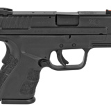 XD-MOD.2 with GripZone, 9MM, 3" Barrel, Polymer Frame, Black Finish, Fiber Optic Front and Low Profile Combat Rear Sights,Instant Gear Up Includes 5 Magazines, Range Bag, Hard Case, Holster and Magazine Pouch XDG9801HC