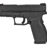 XDM, Striker Fired, Full Size, 9MM, 3.8" Barrel, Polymer Frame, Black Finish, Fiber Optic Front and Low Profile Combat Rear Sights, 19 Rounds, Instant Gear Up Includes 5 Magazines, Range Bag, Hard Case, Holster and Magazine Pouch XDM9389BHCE