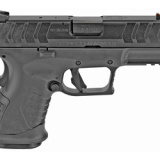 XDM, Compact Frame, Semi-automatic, Striker Fired, 9MM, 3.8" Barrel, Black Finish, Fixed Sights, 14Rd XDME9389CBHC