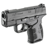 XD-S Mod.2 Single Stack .45 ACP 3.3 Inch Barrel Black Polymer Frame Tritium/Luminescent Front Sight/ Tactical-Rack Rear Sight One 5 Round and One 6 Round Magazine