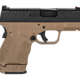 XDS, Mod.2 with Grip Zone, 45 ACP, 3.3" Barrel, Polymer Frame, Flat Dark Earth Finish, Fiber Optic Front Sight, 6Rd, 2 Magazines XDSG93345FDE