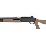 M320, Pump, 12Ga, 18.5" Barrel,3" Chamber Flat Dark Earth Finish, Polymer Stock, Right Hand, Ghost Ring Sights, 6Rd 19468