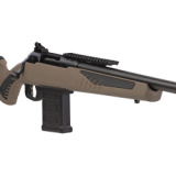 110, Scout, Bolt, Short Action, 450 BUSHMASTER, 16.5" Barrel, Flat Dark Earth Finish, Synthetic Stock, Right Hand, 1 Mag, Muzzle Brake, 10Rd 57139