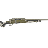Impulse Big Game, Bolt, 6.5 Creedmoor, 22" Barrel, Fluted, Threaded, Hazel Green Cerakote Finish, KUIU Verde 2.0 Camo AccuStock, Right Hand, AccuTrigger, Detachable Box Magazine, 20 MOA Rail, 4Rd, 1 Magazine 57647