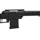 110 PCS, Bolt Action, Aluminum Chassis Pistol, 223 Remington, 10.5" Threaded Barrel, MDT 1 Piece Aluminum Chassis, 7" Free Floating M-LOK Forend, Matte Finish, Black, MDT Polymer Grip, 0 MOA Rail, Manual Safety, 10 Rounds, 1 Magazine 57801