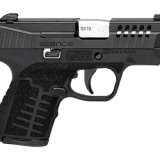 Stance MC9, Semi-automatic, Striker Fired, Polymer Frame Pistol, Micro Compact, 9MM, 3.2" Barrel, Nitride Finish, Black, 3 Dot Sights, No Manual Safety, 10 Rounds, 2 Magazines, (1)-7 Rounds and (1)-10 Rounds 67035