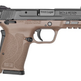 M&P9 SHIELD EZ M2.0, Semi-automatic Pistol, Internal Hammer Fired, Compact, 9MM, 3.675" Barrel, Polymer Frame, Black & Flat Dark Earth Finish, 3-Dot Sights, Grip/Thumb Safety, 8Rd, 2 Magazines 13315