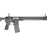 Volunteer XV, Optics Ready, Semi-automatic Rifle, AR-15, 223 Remington/556NATO, 20" Barrel, PWS Muzzle Brake, 1:8 5R Rifling, Matte Finish, Black, 15" Free Float M-LOK Forend, B5 Systems P-Grip Type 23, B5 Systems Enhanced SOPMOD Stock, Flip-Up Iron Sigh