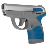 Spectrum, Semi-automatic Striker Fired Pistol, 380ACP, 2.8" Barrel, Gray Polyer Frame, Indiglo Blue Overmold, Stainless Slide, 1-6Rd & 1-7Rd, 2 Magazines 1007039211