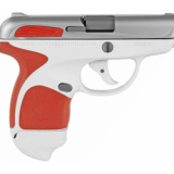 Spectrum, Semi-automatic Striker Fired Pistol, 380ACP, 2.8" Barrel, White Polymer Frame, Red Overmold, Stainless Slide, 1-6Rd & 1-7Rd, 2 Magazines 1007039306