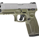 G3, Semi-automatic, Full Size, 9MM, 4" Barrel, Polymer Frame, Stainless/OD Green, 2 Magazines, 1-15Rd & 1-17Rd 1-G3949O