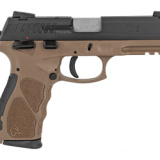 TH9, Semi-automatic, Full Size, 9MM, 4.25" Barrel, Polymer Frame, Black/Brown Finish, 17Rd, 2 Magazines 1-TH9041B