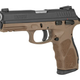 TH9, Semi-automatic, Full Size, 9MM, 4.25" Barrel, Polymer Frame, Black/Brown Finish, 17Rd, 2 Magazines 1-TH9041B