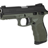TH9, Semi-automatic, Full Size, 9MM, 4.25" Barrel, Polymer Frame, Black/OD Green Finish, 17Rd, 2 Magazines 1-TH9041O