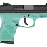 TH9, Compact, Semi-automatic, 9MM, 3.54" Barrel, Polymer Frame, Black/Cyan Finish, 2 Magazines, 1-17Rd & 1-13Rd 1-TH9C031C
