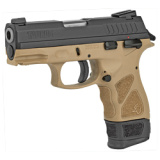TH9, Compact, Semi-automatic, 9MM, 3.54" Barrel, Polymer Frame, Black/Tan Finish, 2 Magazines, 1-17Rd & 1-13Rd 1-TH9C031T