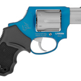 856CH, Revolver, 38 Special, 2" Barrel, Alloy Frame, Azure/Stainless Finish, Rubber Grips, Fixed Sights, Concealed Hammer, 6Rd 2-856029ULCH09