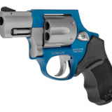 856CH, Revolver, 38 Special, 2" Barrel, Alloy Frame, Azure/Stainless Finish, Rubber Grips, Fixed Sights, Concealed Hammer, 6Rd 2-856029ULCH09