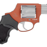 856CH, Revolver, 38 Special, 2" Barrel, Alloy Frame, Burnt Orange/Stainless Finish, Rubber Grips, Fixed Sights, Concealed Hammer, 6Rd 2-856029ULCH13