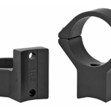 Light Weight Ring/Base Combo, 30mm High, Black Finish, Alloy, Fits Kimber 8400 750840