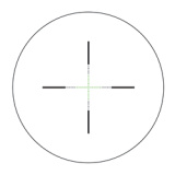 Credo 2.5-10x56 Second Focal Plane Riflescope with Green MRAD Ranging, 30mm Tube, Matte Black, Exposed Elevation Adjuster with Return to Zero Feature CR1056-C-2900026