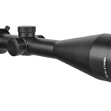 Credo HX 2.5-10x56 Second Focal Plane Riflescope with Red Standard Duplex, 30mm Tube, Satin Black, Low Capped Adjusters CRHX1056-C-2900029